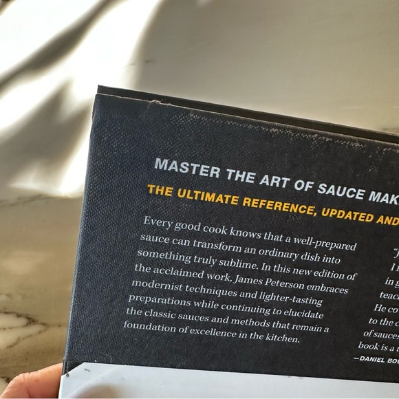 Sauces Classical Contemporary Sauce Making 4th Edition James Peterson Cookbook - Picture 8 of 10